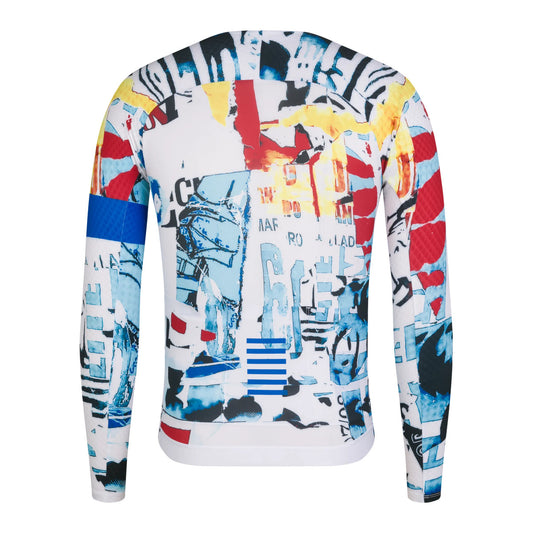 RAPHA Men's Pro Team LS Aero Jersey David Carson - WCO