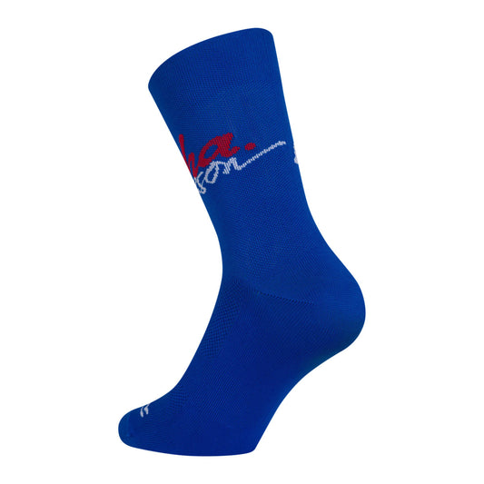 RAPHA Pro Team Socks David Carson - Blue