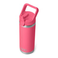 YETI Rambler 18oz/532m Bottle with Straw Cap - Tropical Pink