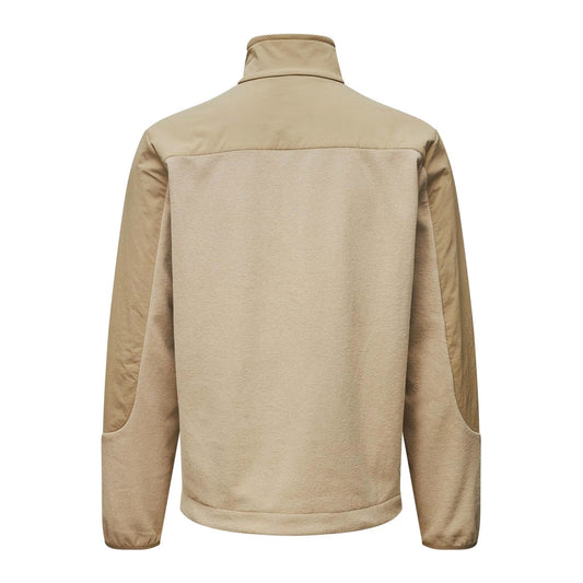 PAS NORMAL STUDIOS Off Race Light Fleece Half Zip - Beige