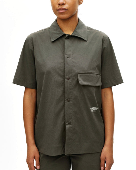 PAS NORMAL STUDIOS Off Race Light Tech Shirt - Dark Grey
