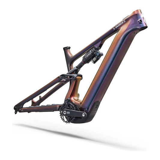 SPECIALIZED SWORKS TURBO LEVO 4 EFRAMESET - METOBSD/CMLNSPN/METWHTSIL