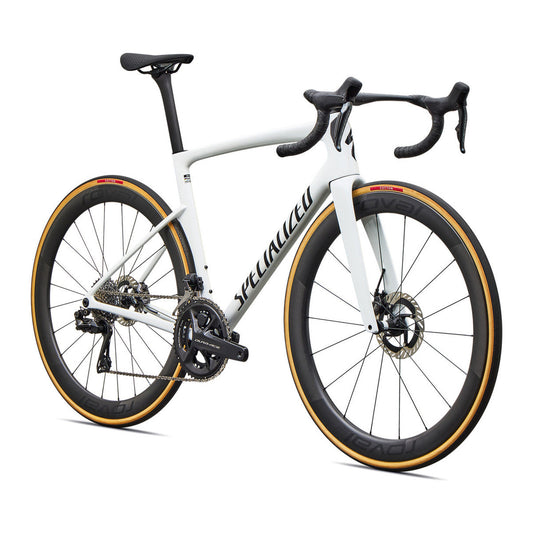 SPECIALIZED TARMAC SL9 SLEVEL ROAD BIKE - METALLIC WHITE SILVER/TARMAC BLACK