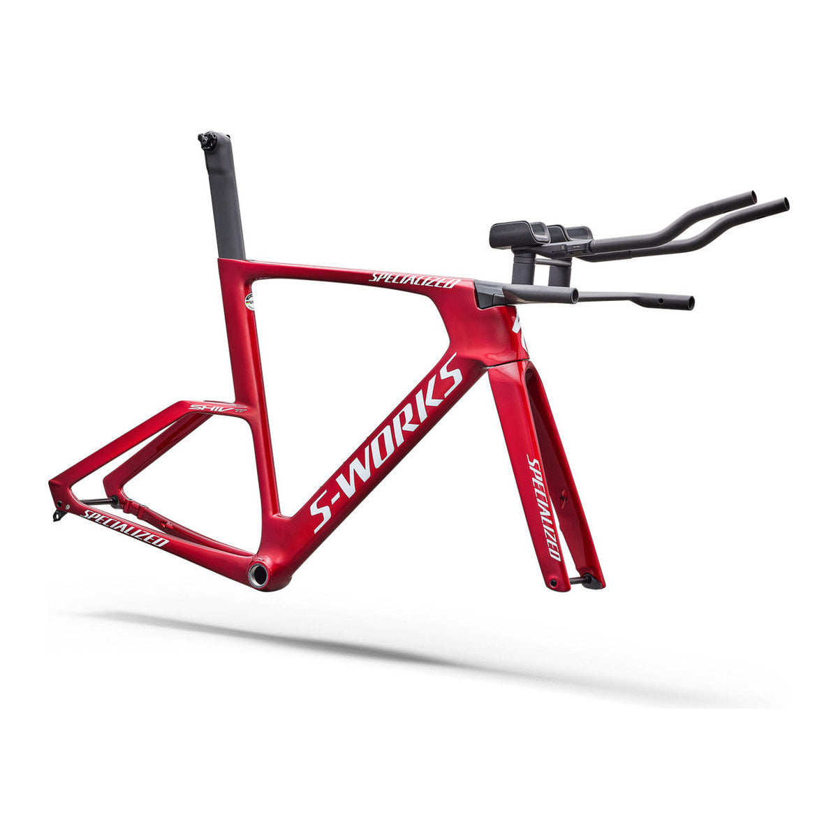 SPECIALIZED SWORKS SHIV TT DISC MODULE - RUBY METALLIC/METALLIC WHITE SILVER
