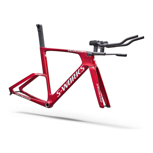SPECIALIZED SWORKS SHIV TT DISC MODULE - RUBY METALLIC/METALLIC WHITE SILVER