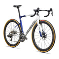 SPECIALIZED TARMAC SL9 S LEVEL Road Bike - WHITE/MAJOLICA BLUE METALLIC/OBSIDIAN METALLIC