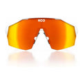 KOO Alibi Eyewear White/Matt - Red Mirror Lens