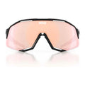 KOO Demos Eyewear Black/Rosé - Rosé Lens