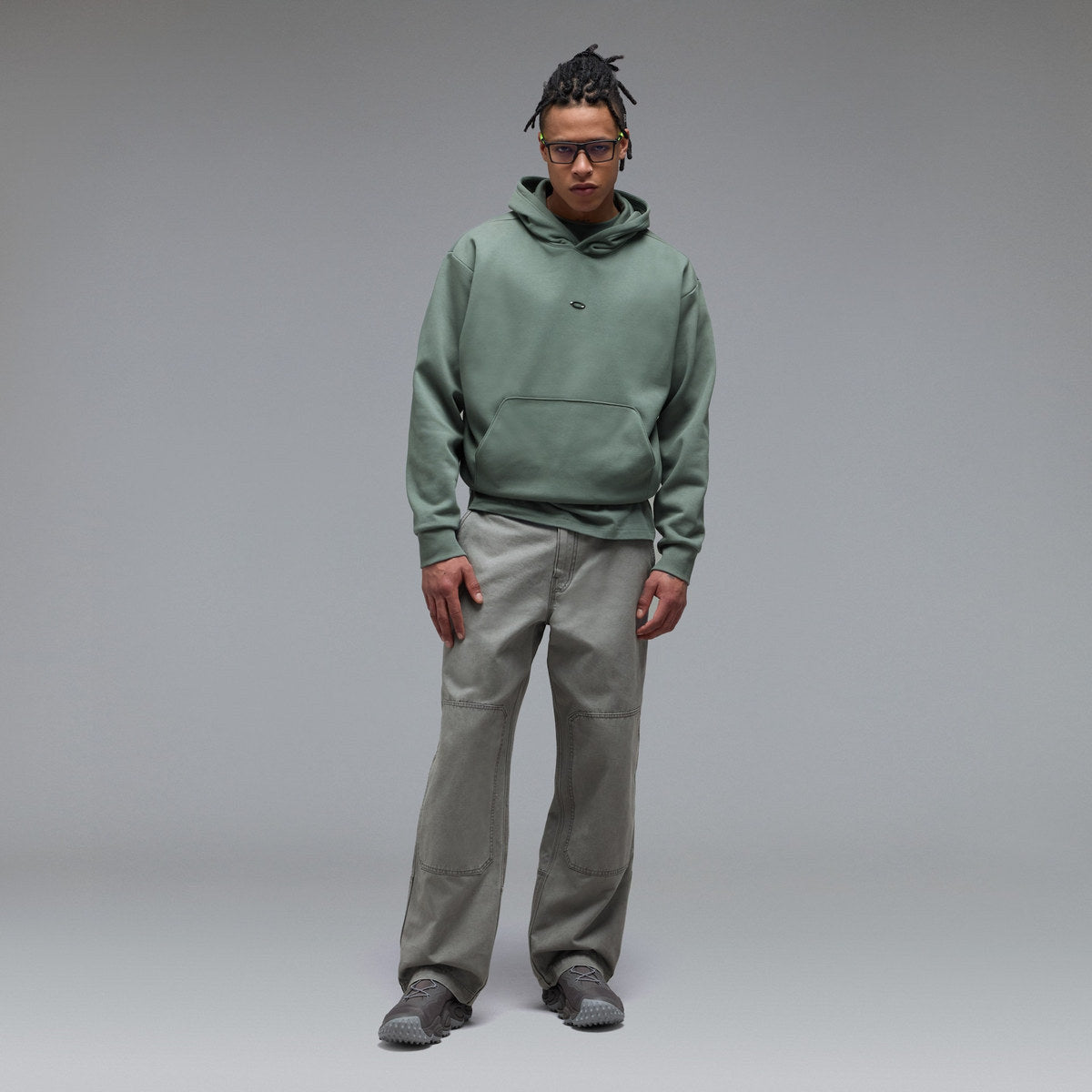 OAKLEY Metal Rise Hoodie - Aviator Green