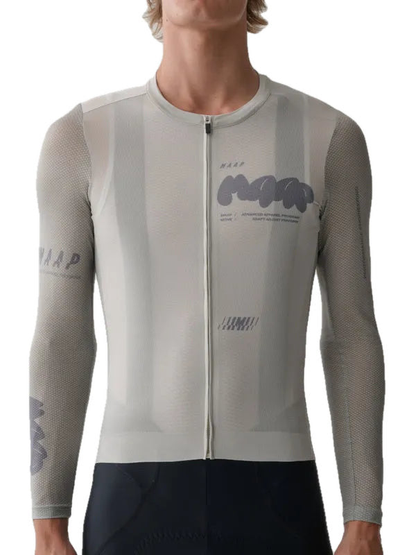 MAAP Aerate Pro Air Long Sleeve Jersey 3.0 - Fog