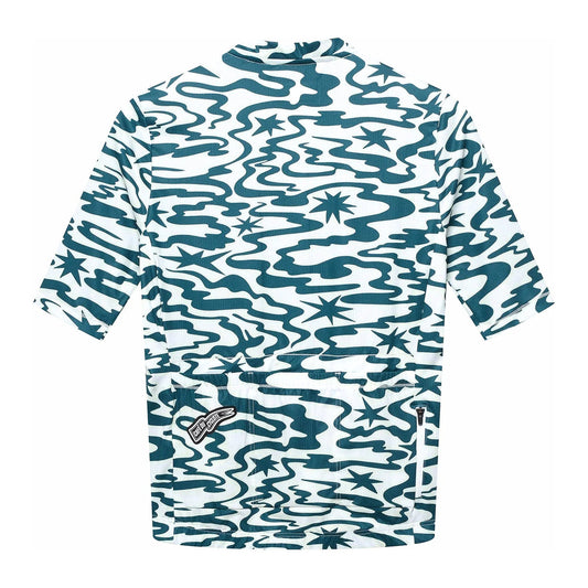 CAFÉ DU CYCLISTE Laurette Jersey  - Stars Dark Sea