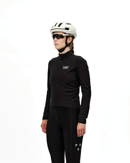 PAS NORMAL STUDIOS Women Mechanism Thermal Long Sleeve Jersey 2.0 - Black