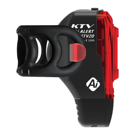 LEZYNE KTV PRO AI ALERT STVZO LIGHT - BLACK/RED