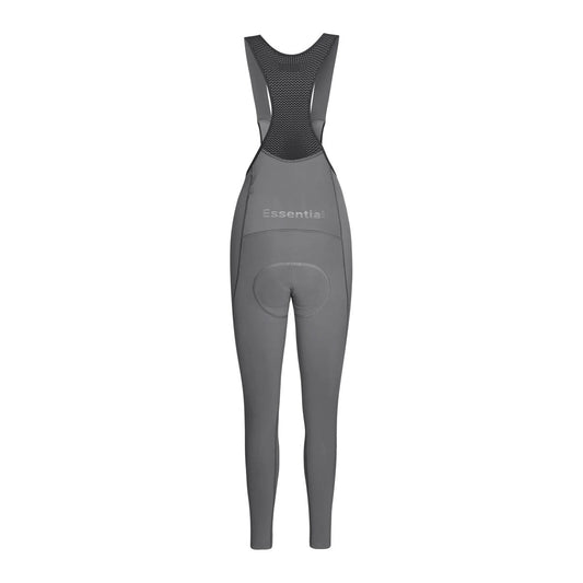PAS NORMAL STUDIOS Essential Women Thermal Long Bibs - Stone Grey
