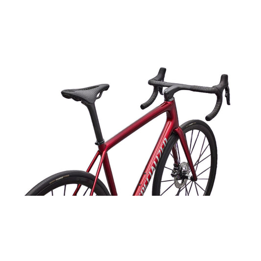SPECIALIZED Aethos 2 PRO Complete Road Bike Shimano Ultegra DI2 2026 - GLOSS RED SKY / CHROME