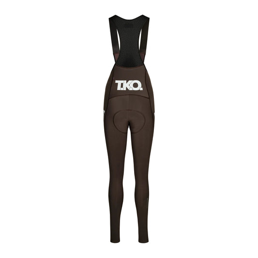 PAS NORMAL STUDIOS TKO Essential Women Thermal Long Bibs - Dark Purple