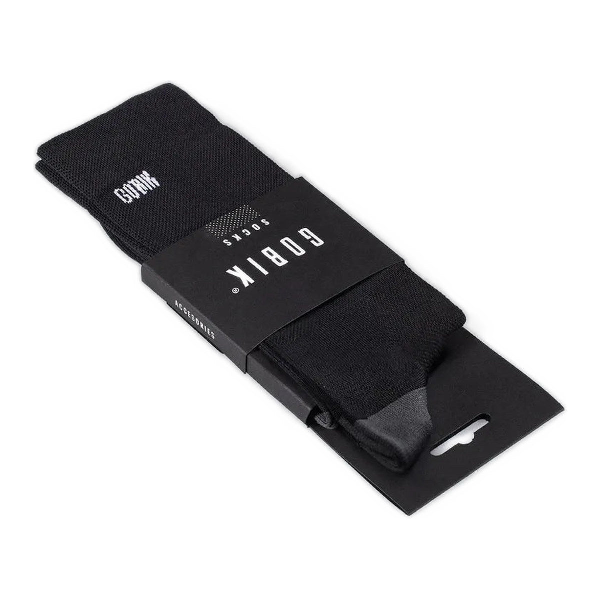 GOBIK IRO 2.0 UNISEX SOCKS - BLACK LOGO