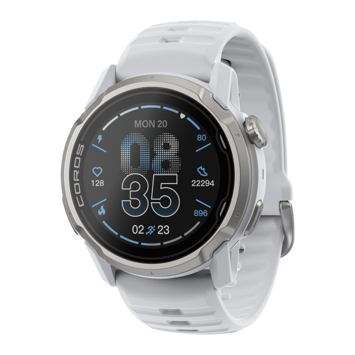 COROS APEX 4 46MM GPS OUTDOOR WATCH - WHITE