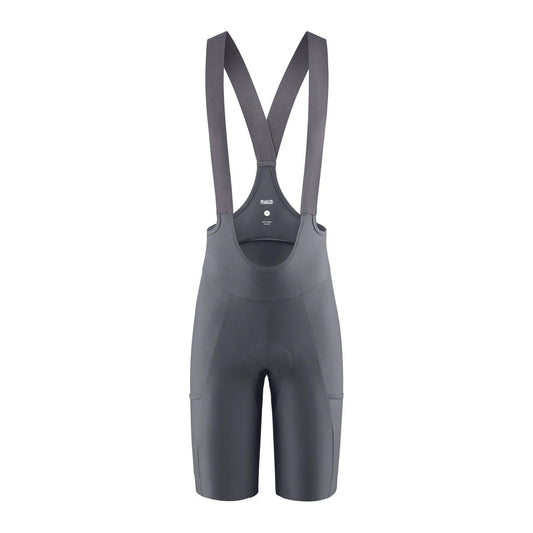 PEDALED Odyssey Training Women Bib Shorts - Grey