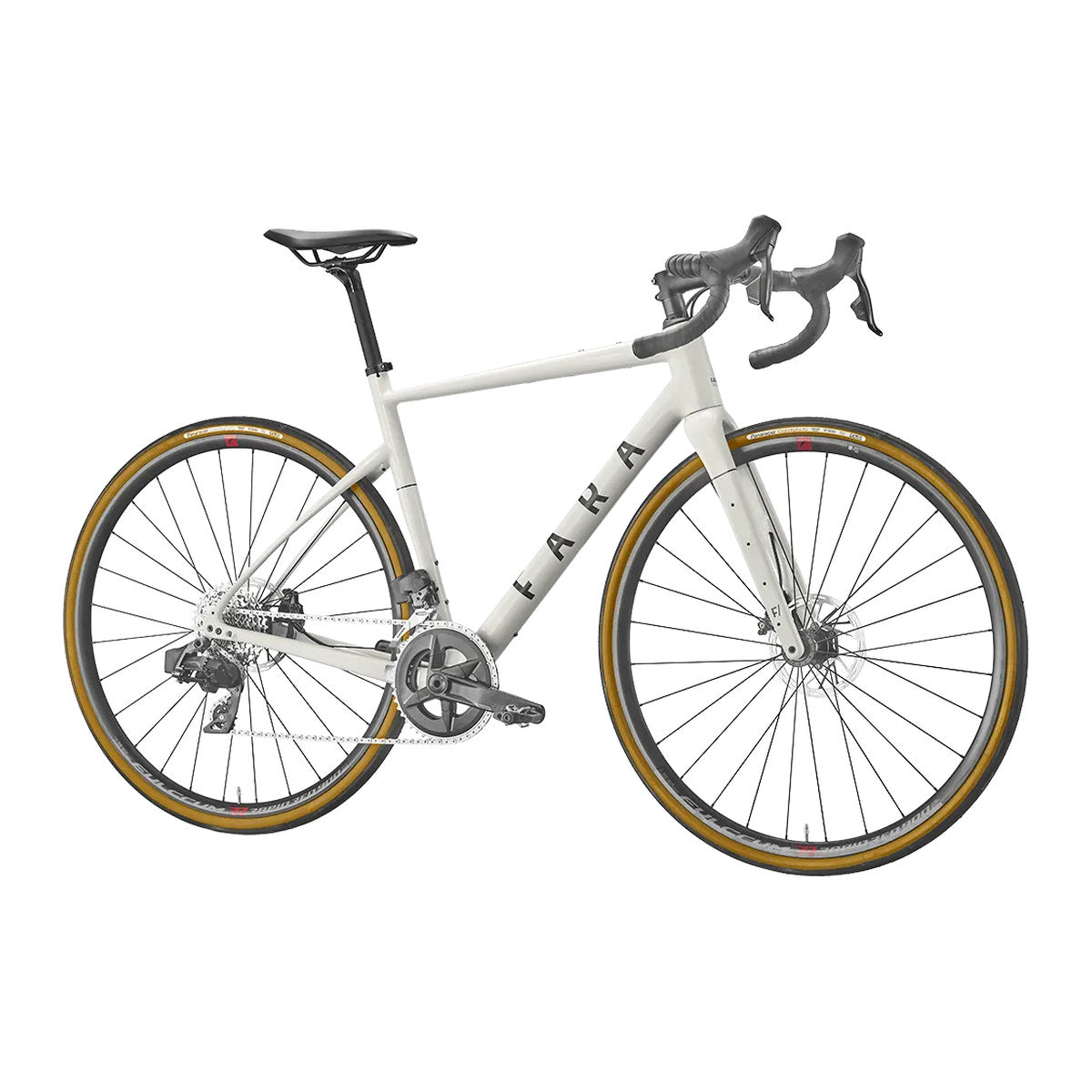 FARA F/All-Road Element SRAM Rival AXS Bike - Off White