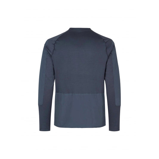 PAS NORMAL STUDIOS ESCAPISM Technical LS Tshirt - Classic Blue