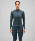 PEDALED WOMEN ODYSSEY WINDBLOCK MERINO JERSEY - DARK SLATE