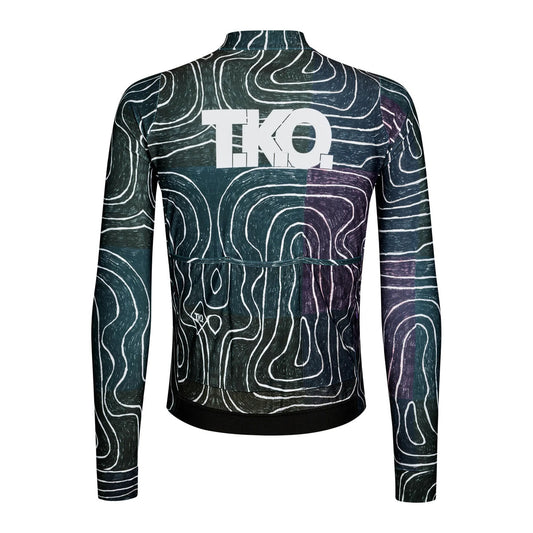 PAS NORMAL STUDIOS TKO Mechanism Long Sleeve Jersey  - TKO Black Multi