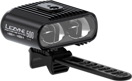 LEZYNE POWER HIGH BEAM 500 LOADED STVZO Front LIGHT - BLACK/WHITE