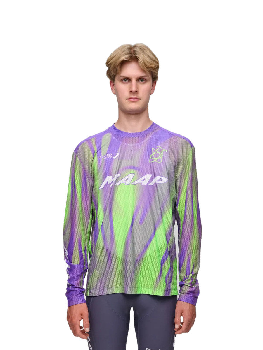 MAAP WorldTour 26 Air Mesh LS Tee - Blackout Glow