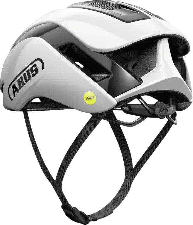ABUS Gamechanger 2.0 Mips Cycling Helmet - Shiny White