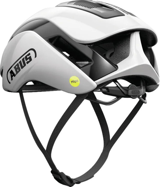 ABUS Gamechanger 2.0 Mips Cycling Helmet - Shiny White