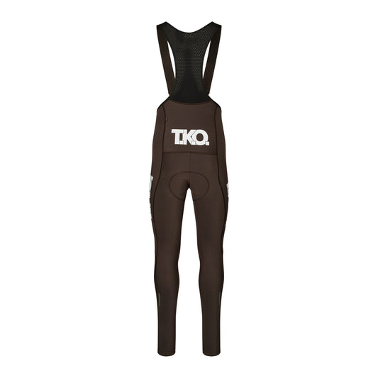 PAS NORMAL STUDIOS TKO Essential Thermal Long Bibs - Dark Purple