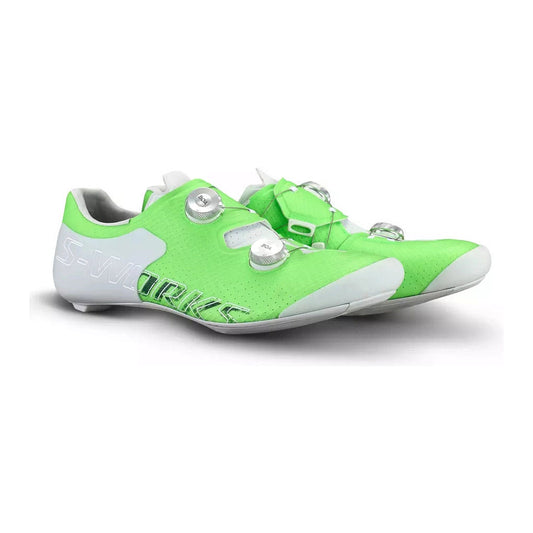 SPECIALIZED Sworks Ares 2 Road Cycling Shoes - Green Gecko