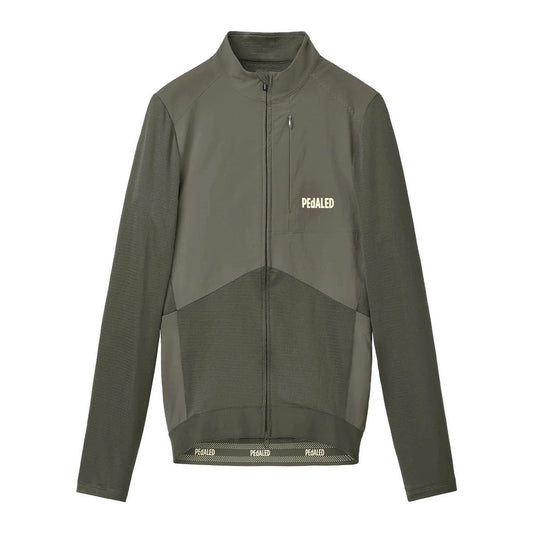 PEDALED Odyssey Windblock Merino Women Jersey - Grey Ink