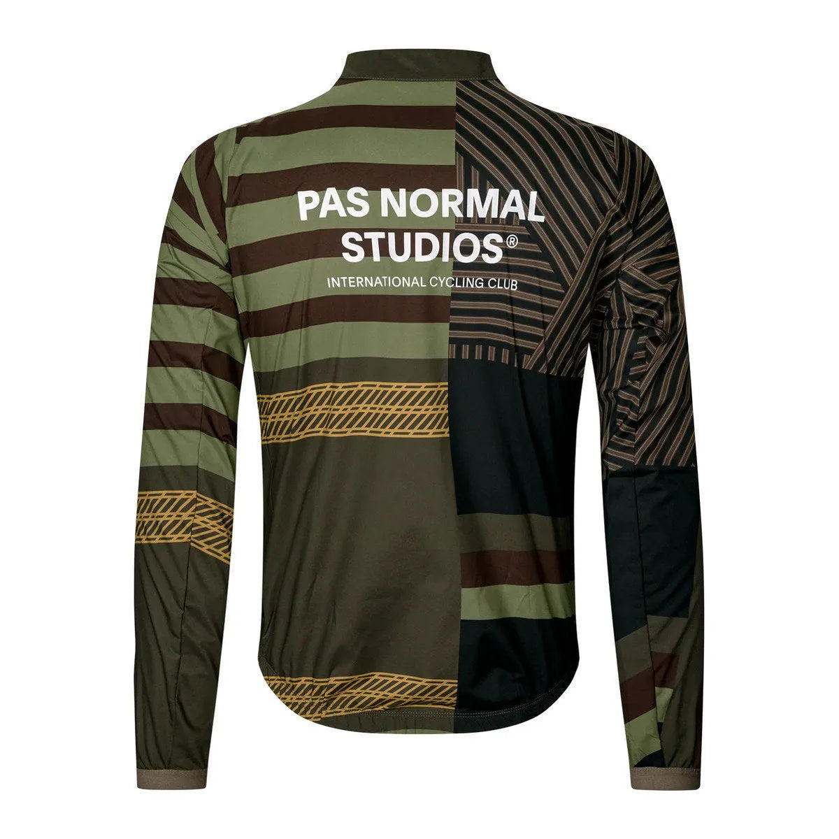PAS NORMAL STUDIOS Men Mechanism Stow Away Jacket - AOP International Green