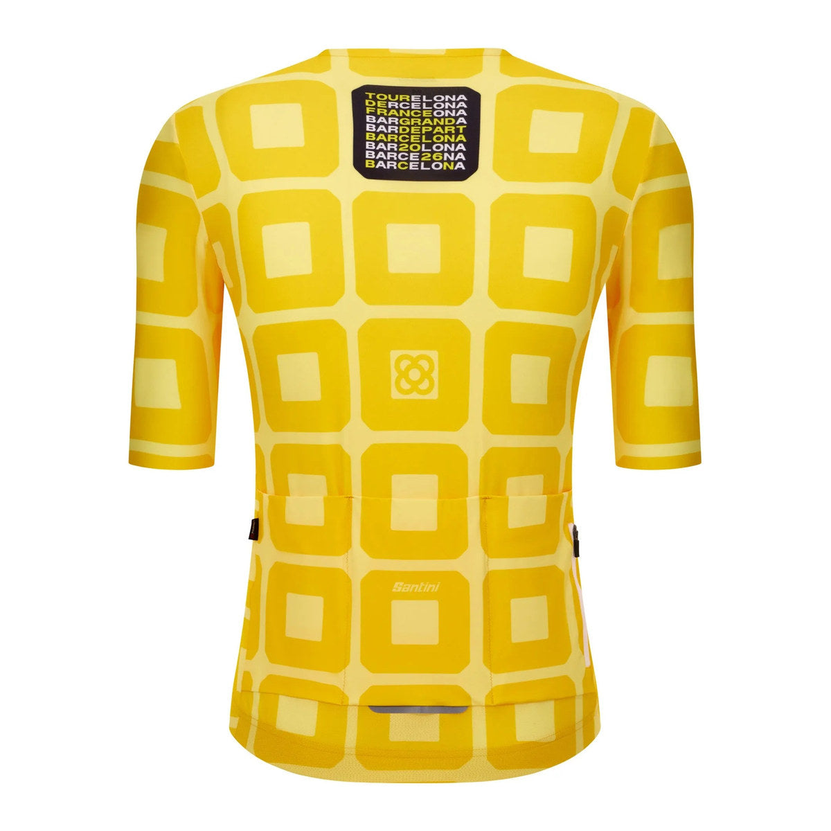 SANTINI Gran Départ Barcelone Jersey - Yellow