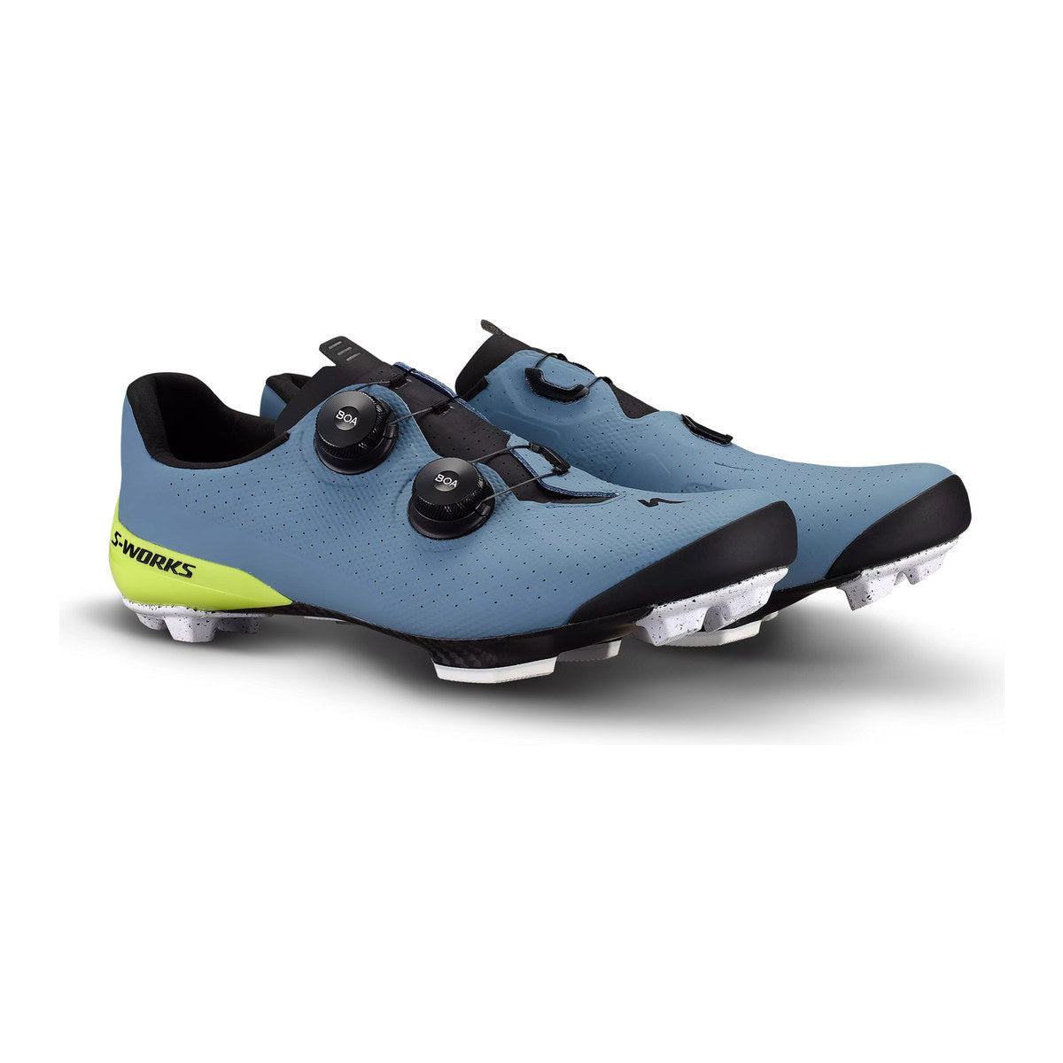 SPECIALIZED Sworks Recon SL MTB Gravel Cycling Shoes - Grey Blue