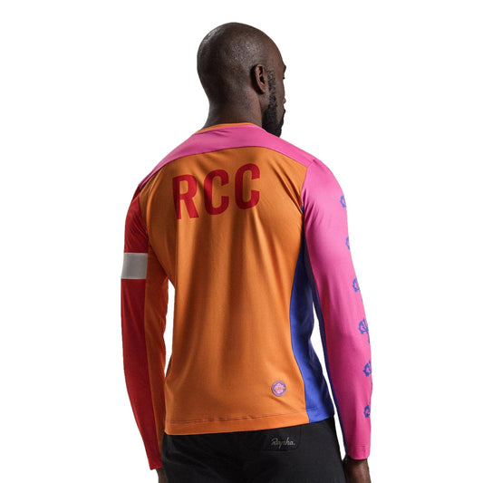 RAPHA RCC + Yinka Ilori Men's Long Sleeve Tech Tee - Multicolour