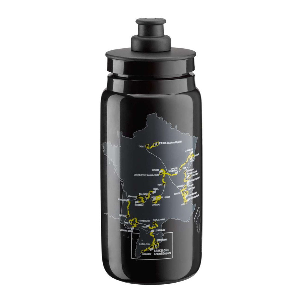 ELITE FLY TOUR DE FRANCE BIDON 550ML - BLACK