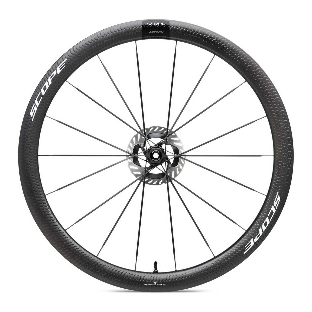 SCOPE Artech 4.A Carbon All-Road Wheelset - White Decals