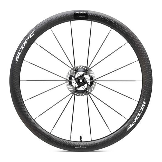 SCOPE Artech 4.A Carbon All-Road Wheelset - White Decals