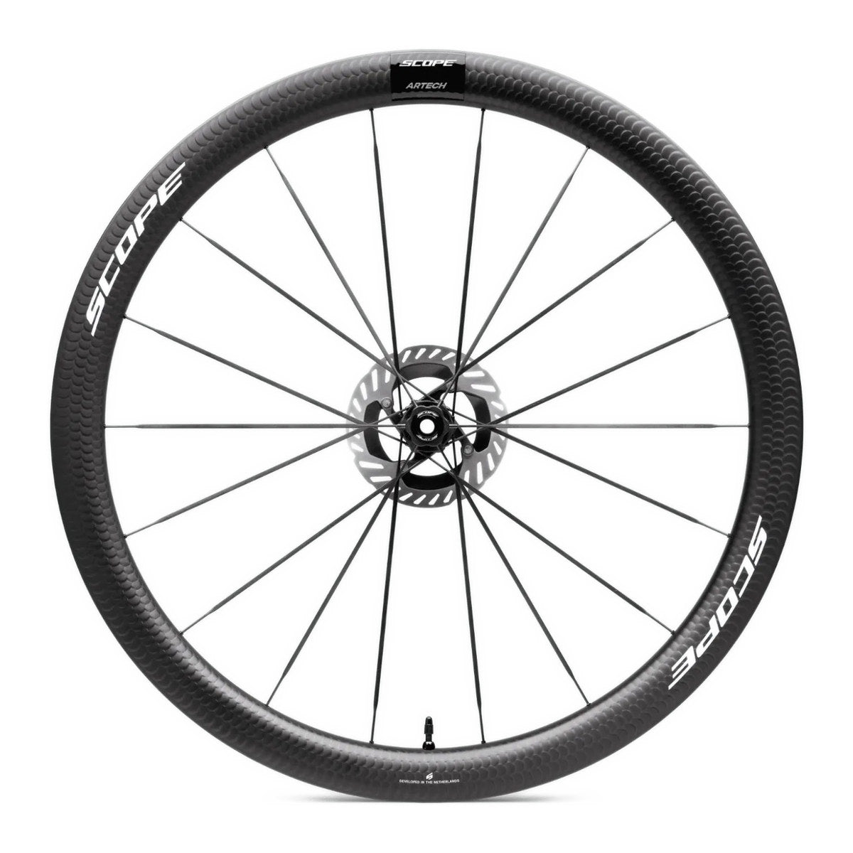 SCOPE Artech 4.G Carbon Gravel Wheelset - White Decals