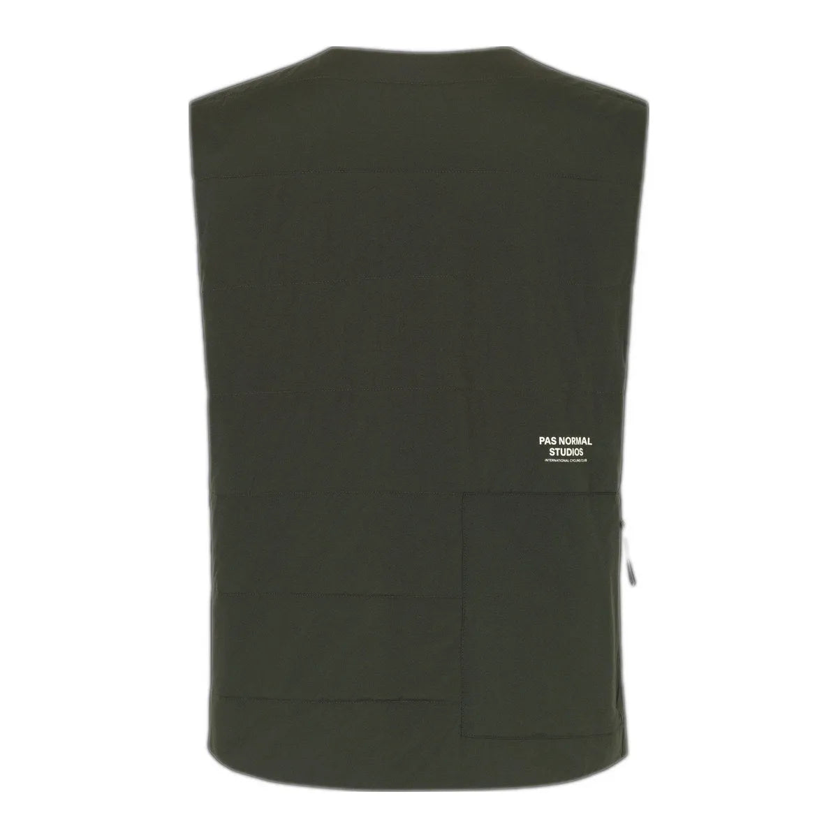 PAS NORMAL STUDIOS Off-Race Thermal Gilet - Dark Olive