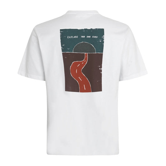 PAS NORMAL STUDIOS Off Race Graphic TShirt - Maroon