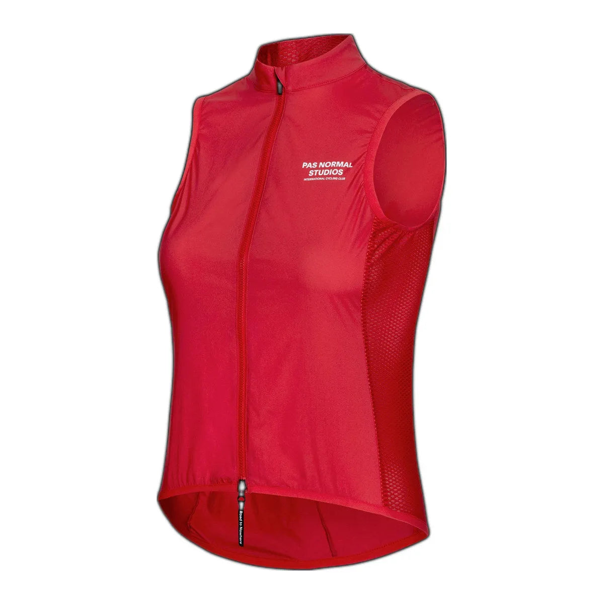 PAS NORMAL STUDIOS Women Mechanism Stow Away Gilet - Deep Red