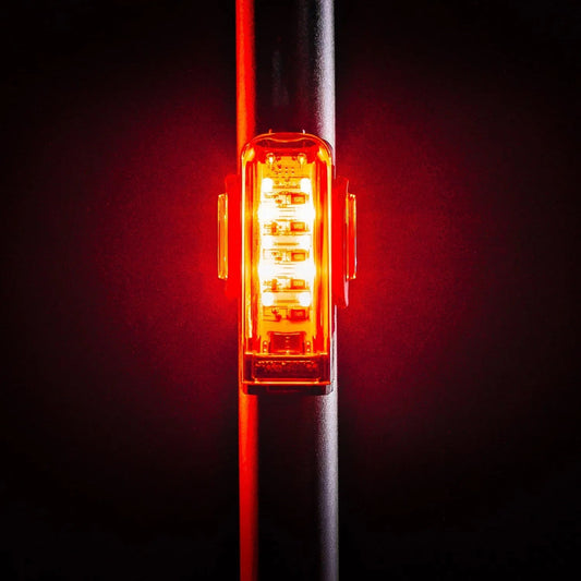 LEZYNE STRIP DRIVE PRO AI ALERT 400+ REAR LIGHT - BLACK
