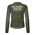 PAS NORMAL STUDIOS Women Essential Light Long Sleeve Jersey - AOP Grain Dark Lime
