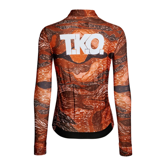PAS NORMAL STUDIOS TKO Mechanism Women Long Sleeve Jersey - TKO Red