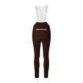 PAS NORMAL STUDIOS Women Mechanism Thermal Long Bibs - Dark Coffee