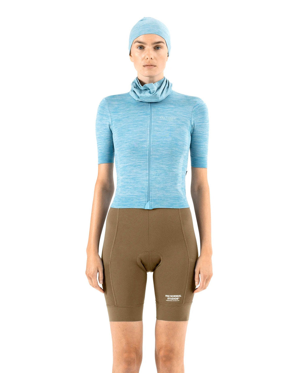 PAS NORMAL STUDIOS Escapism Knit Cycling Beanie - Blue